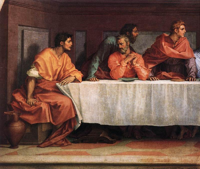 Andrea del Sarto The Last Supper (detail)  ii